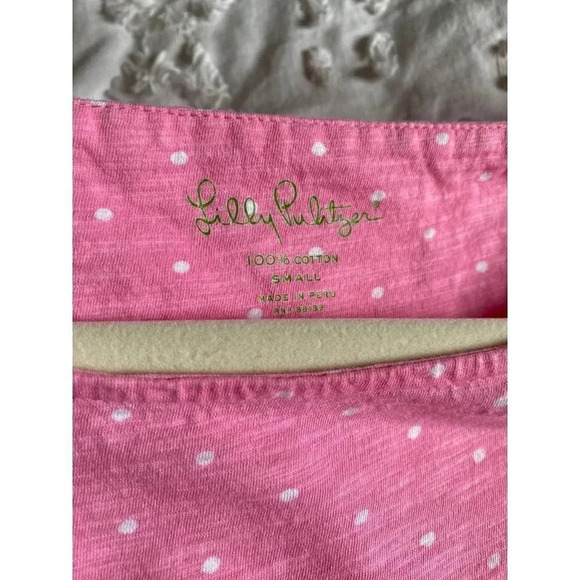 Lilly Pulitzer Dress Women’s Small Pretty Pink Dot Cassie Barbiecore - Picture 4 of 8